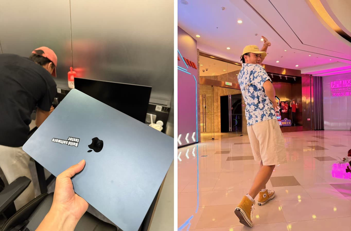 On-site at the net-café–themed hackathon in Hangzhou (Pipimao)