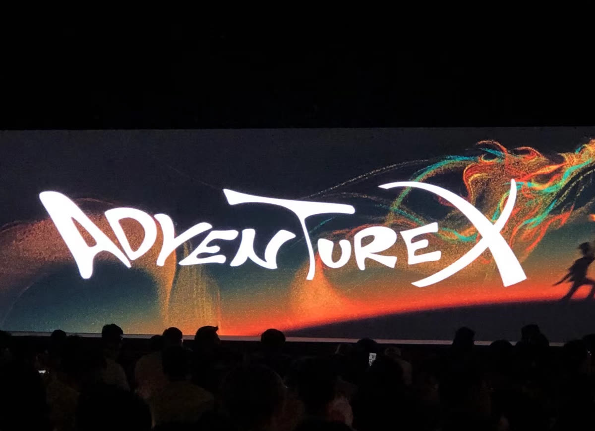 AdventureX first edition stage in Hangzhou — my first hackathon as a spectator